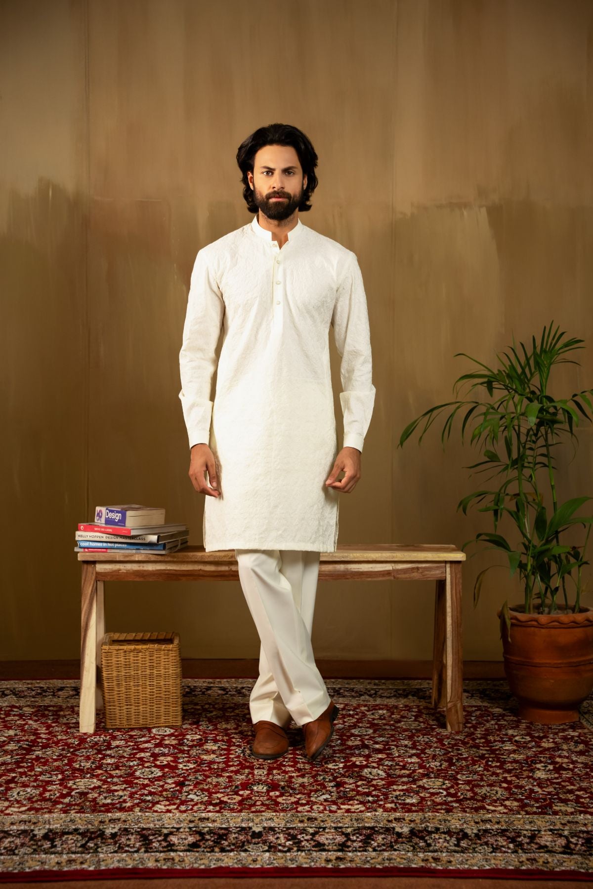 Ivory - Kurta Trouser