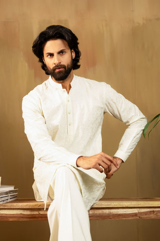 Ivory - Kurta Trouser