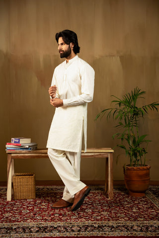 Ivory - Kurta Trouser