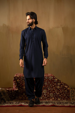 Oxford Blue - Shalwar kameez