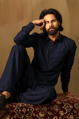 Oxford Blue - Shalwar kameez