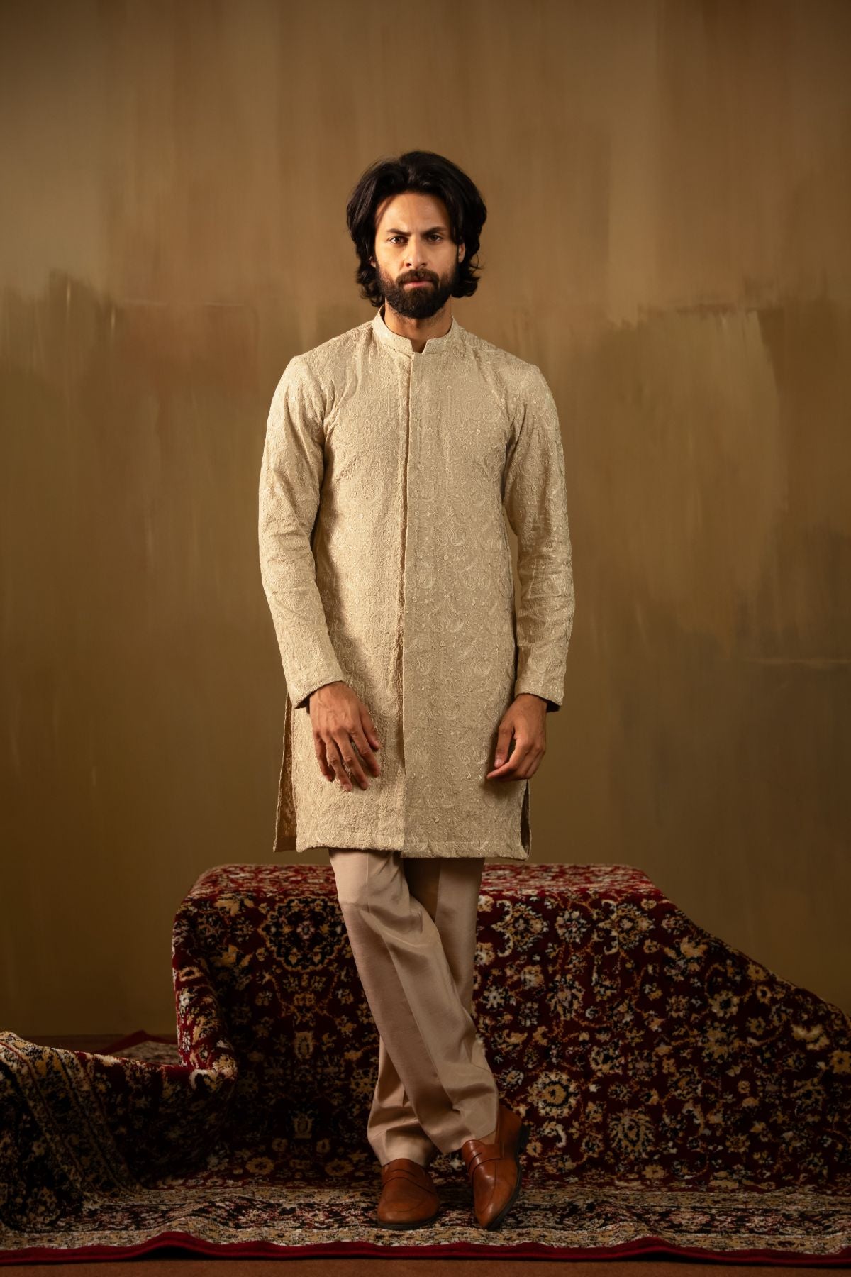 Front Open Kurta Trouser