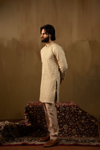 Front Open Kurta Trouser